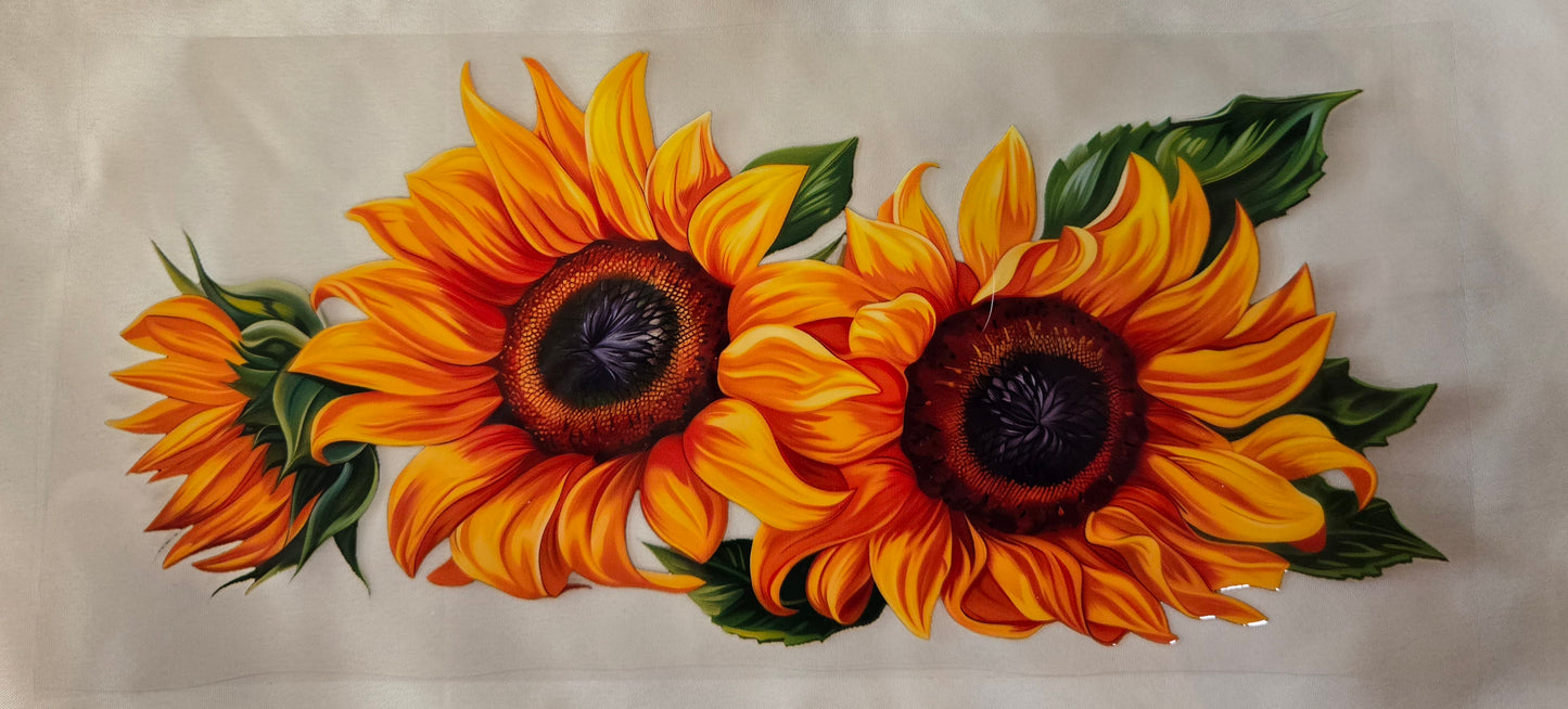 Large Sunflower 16oz Wrap
