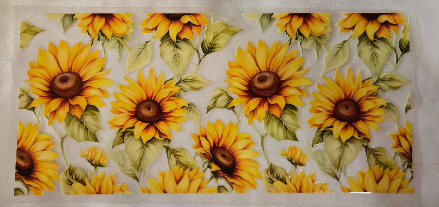 Sunflowers 16oz Wrap