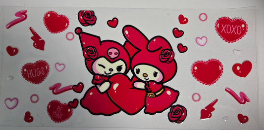 HK Valentine 16 oz wrap
