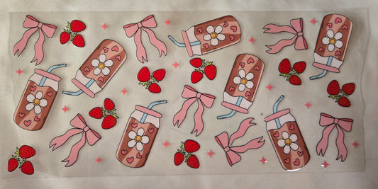 Cherries and Coffee 16oz Wrap
