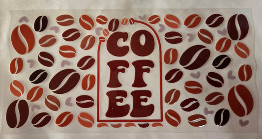 Coffee Bean16oz Wrap