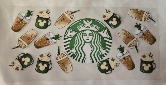 Starbucks and Mickey 16oz Wrap